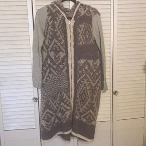 Free people sweater coat